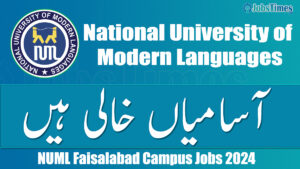 NUML jobs