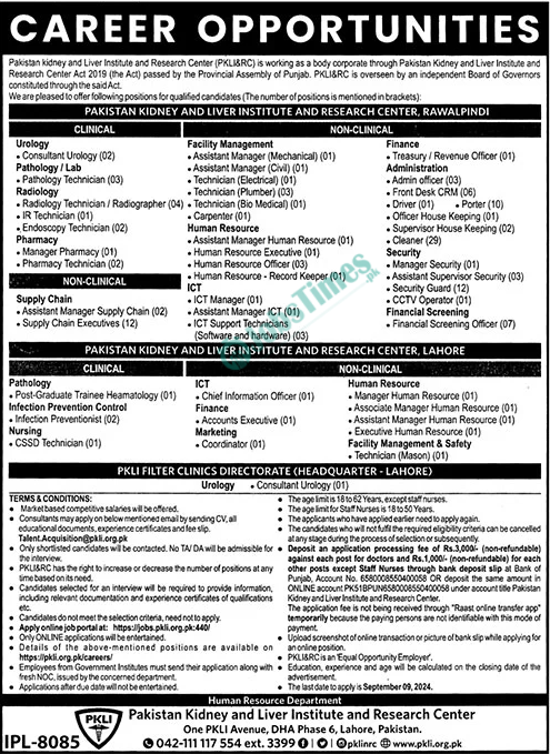 PKLI Jobs 2024 