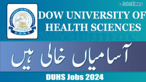 Dow University of Health Sciences jobs