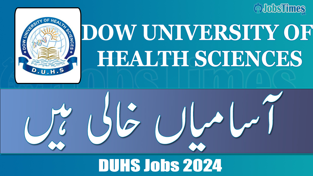 Dow University of Health Sciences jobs