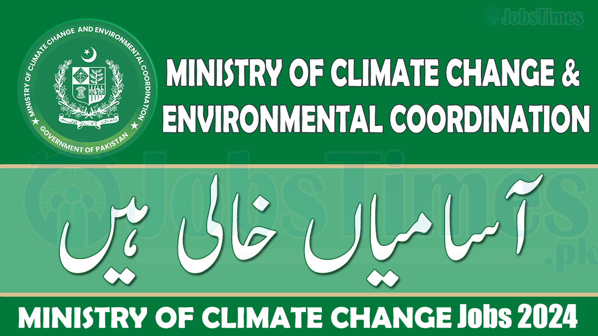 Ministry of Climate Change jobs