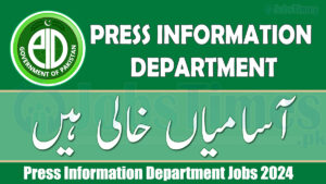 Press Information Department jobs