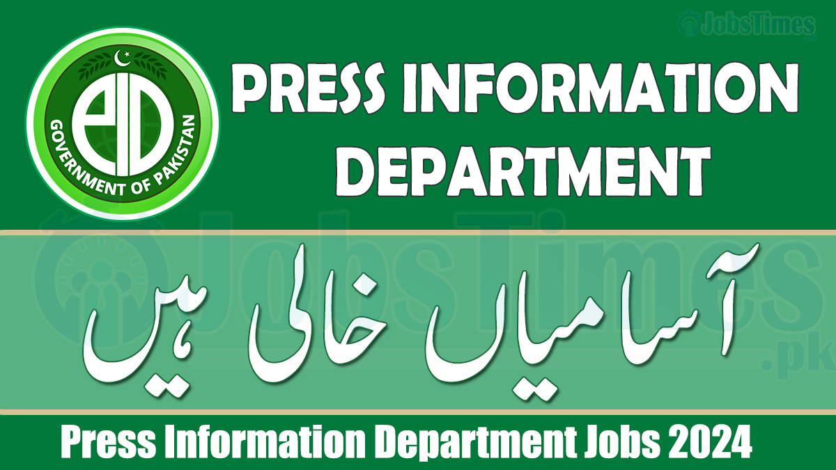 Press Information Department jobs